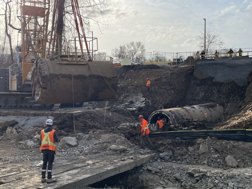 Stream Relocation Tunnel Complete